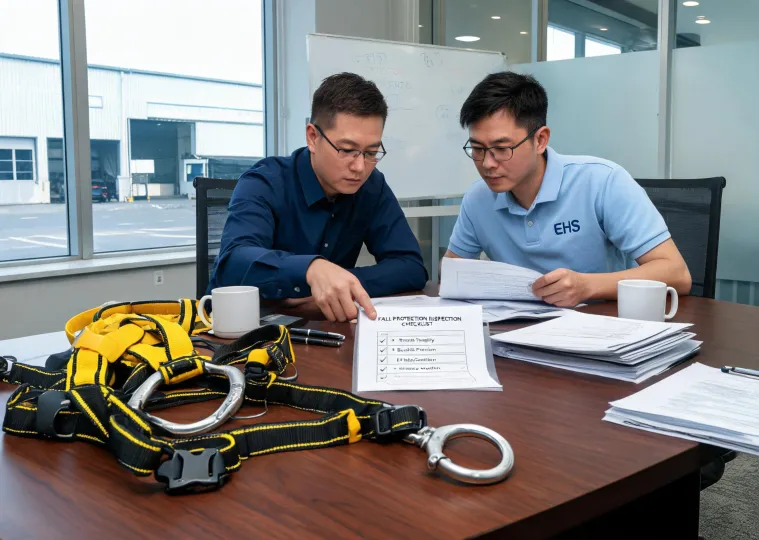 Fall protection documentation meeting