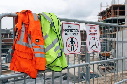 Hi vis workwear for elevated crews